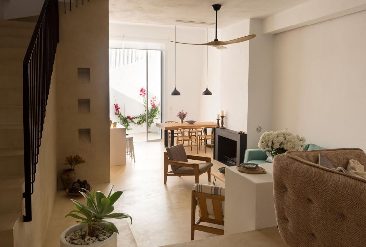 Interior vivienda arquitectura